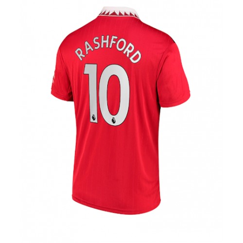 Dres Manchester United Marcus Rashford #10 Domaci 2022-23 Kratak Rukav